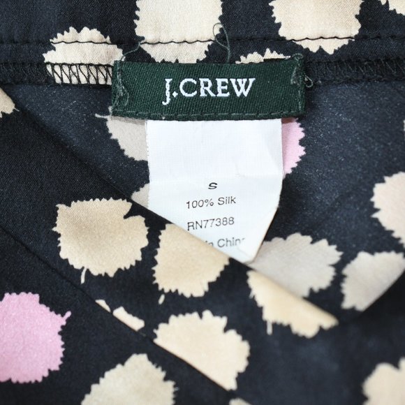 J. Crew Multicolored Silk Top - Picture 3 of 3